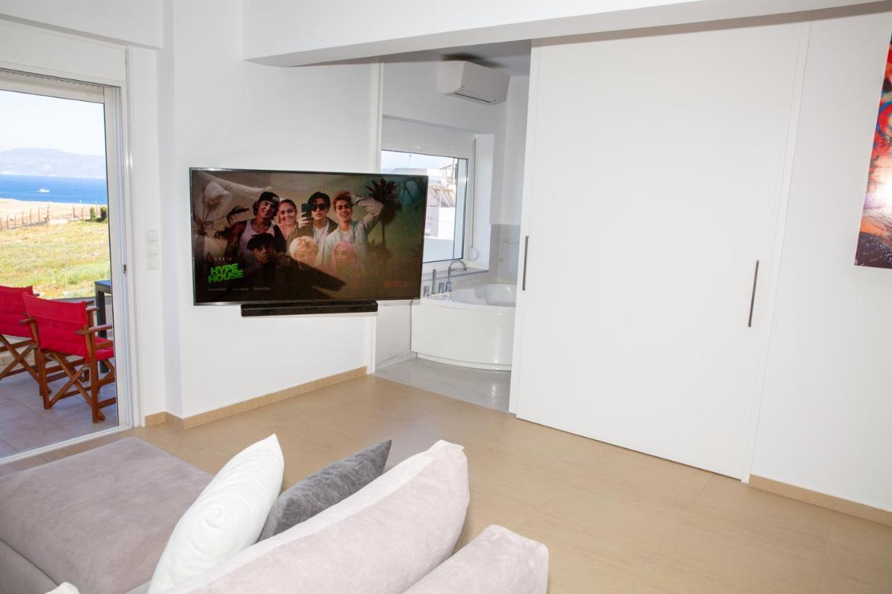 Komfort City Apartment "Elias" Mit Meerblick In Lavrio Экстерьер фото