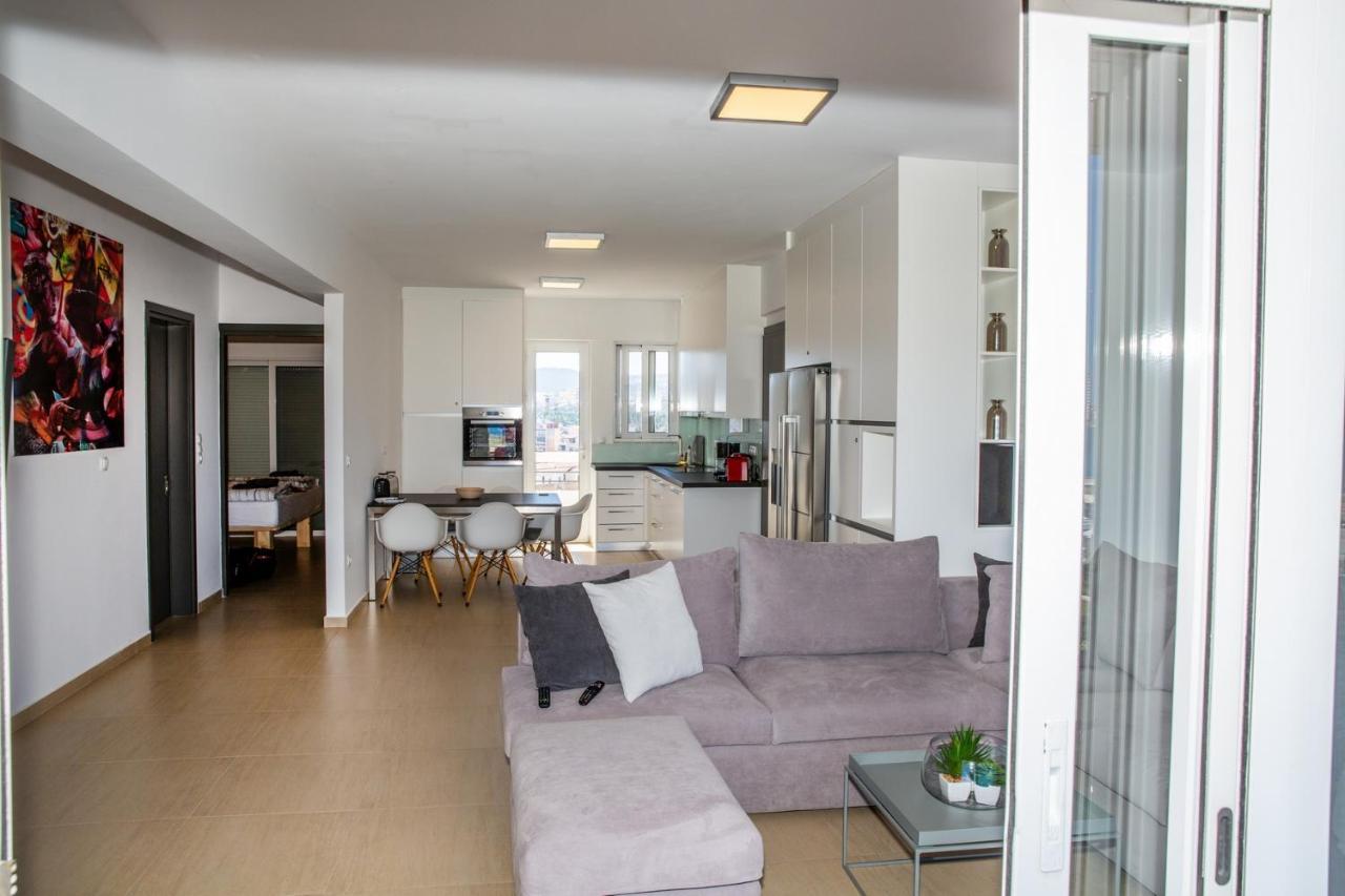 Komfort City Apartment "Elias" Mit Meerblick In Lavrio Экстерьер фото